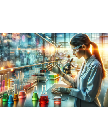 Powder-free latex gloves beige 100 pcs