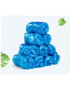 Shoe covers (CPE) - blue 100 pieces 2