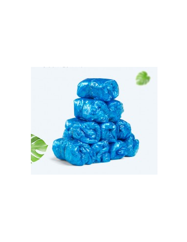 Shoe covers (CPE) - blue 100 pieces