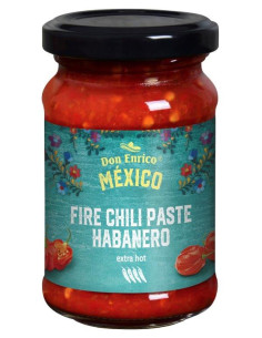 OGNJENA ČILI PASTA HABANERO, IZJEMNO PEKOČA 100g (Don...