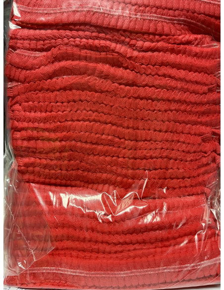 Hair net (cap) - white, blue, pink, black, yellow or red 100 pieces
