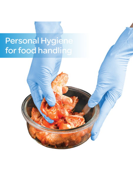 Nitrilne rukavice tamnoplave bez pudera 5g 100 kom