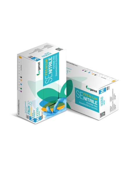 Nitrilne rukavice tamnoplave bez pudera 5g 100 kom