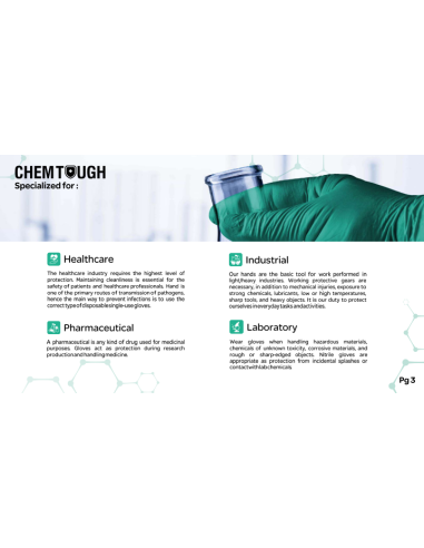 Powder-free nitrile gloves green 6g 100 pcs -...