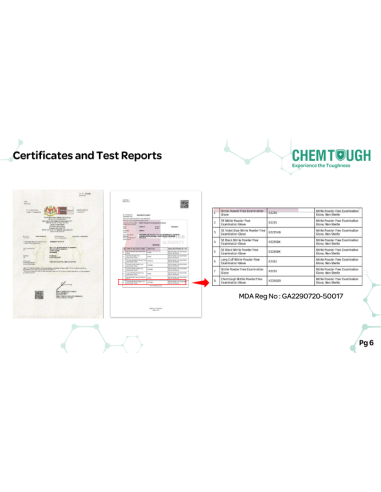 Nitrilne rukavice bez pudera zelene 6g 100 kom...