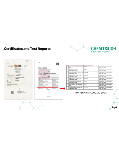 Nitrilne rukavice bez pudera zelene 6g 100 kom - kemijski otporne