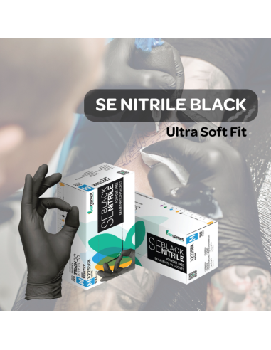 Nitrile gloves black 100 pcs - 5 g