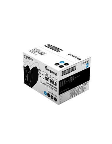 Nitrile gloves black 100 pcs - 5 g
