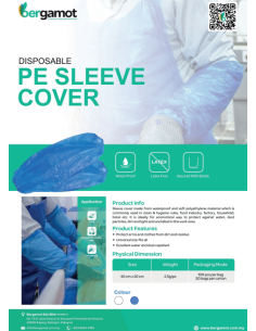 Protective sleeves PE (white) - 100 pcs 2