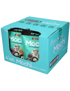 Mochi z nadevom iz mete in čokoladnih koščkov 120 g 2