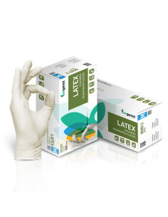copy of Latex gloves with beige powder 100 pcs 2