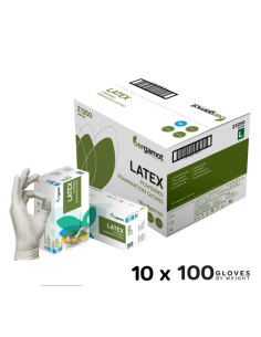 copy of Latex gloves with beige powder 100 pcs