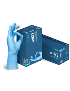 copy of Nitrilne rukavice produžene plave 100 kom 2