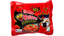 Buldak 2x Spicy 140 g – korejski dvojno pekoči ramen rezanci z okusom pekočega piščanca