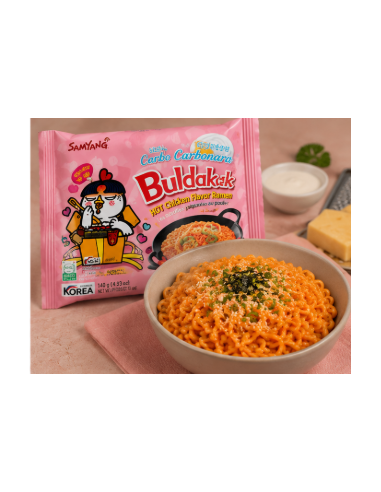Buldak-rezanci Ramen z okusom pekočega piščanca...