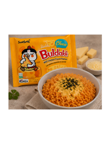 Buldak - Rezanci Ramen z okusom pekočega...