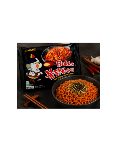 Buldak - Rezanci Ramen z okusom pekočega piščanca original