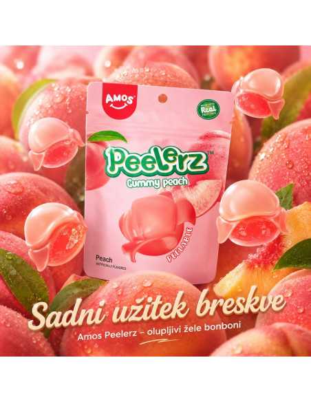 copy of Amos Peelerz olupljivi žele bonboni z okusom manga, 65 g