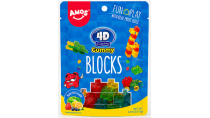 Embalaža Amos 4D gumi kock, 72 g.