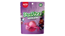 Embalaža Amos Peelerz žele bonbonov z okusom grozdja, 65 g.