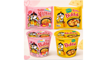 Buldak Carbonara in Buldak Cheese – štirje izdelki v eni ponudbi.