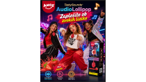 Lizika z okusom jagode z glasbo, Amos - hip hop, 16 g