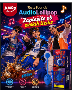 Lizika z okusom kole z glasbo, Amos - El Futuro glasba, 12 g