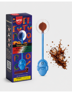Lizika z okusom kole z glasbo, Amos - El Futuro glasba, 12 g 2